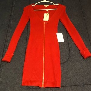 For love and lemons zip up dress